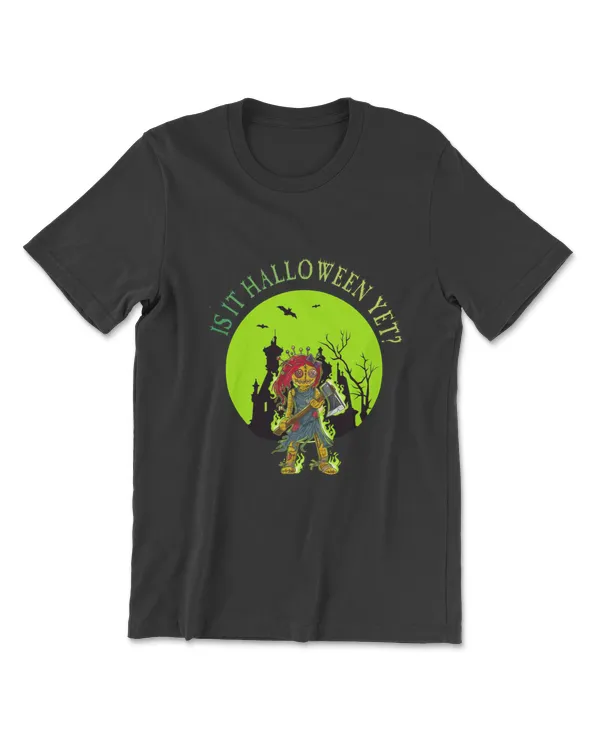 Is It Halloween Yet Funny Halloween Skeleton Happy Halloween