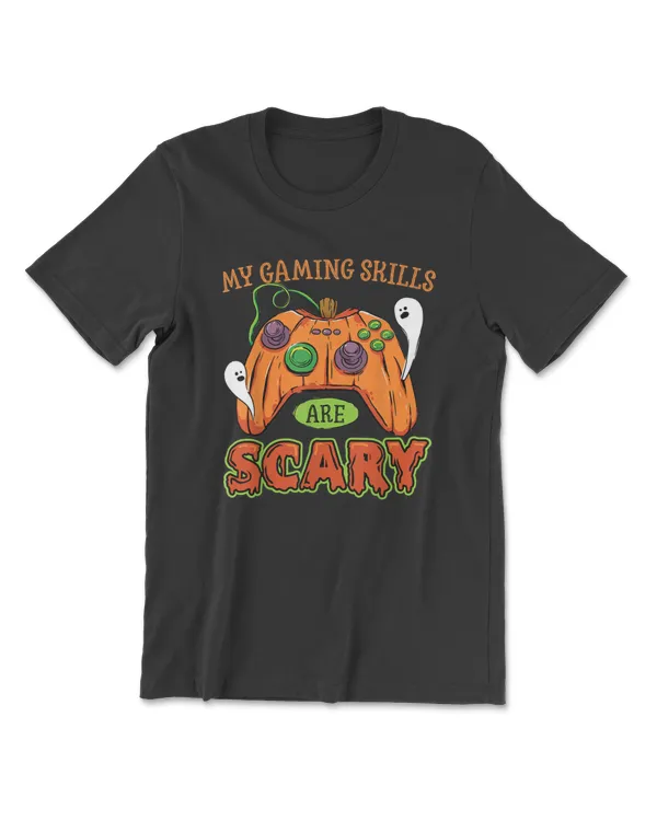 Funny Halloween Gaming Skills Gamer Girls or Boys Halloween