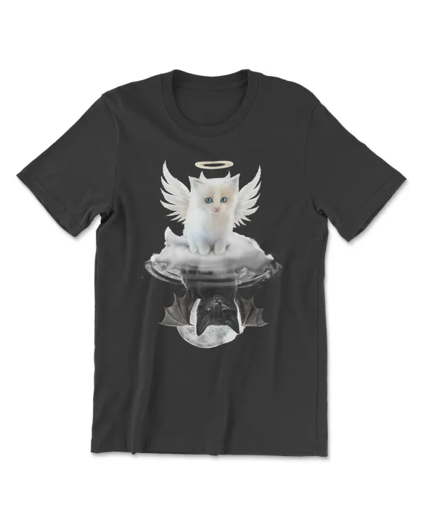 Cat AngelDevil Cat 479 paws
