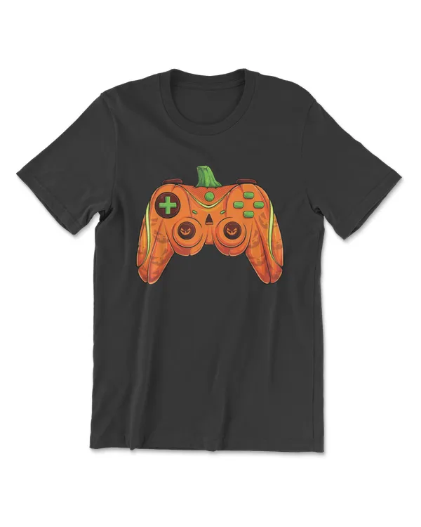 Halloween Gamer Pumpkin controller Video Gamer Kids Boys