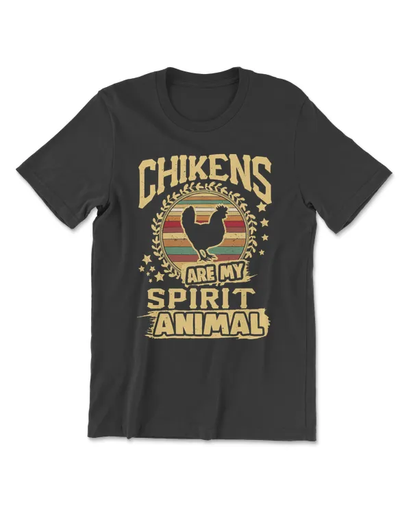 Chicken Chickens Are My Spirit Animalsart love mamaowner gi hen rooster