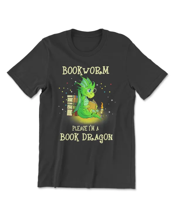 Dragon Bookworm Please Im A Book Dragon Book Lovers 227 Dragon Magical