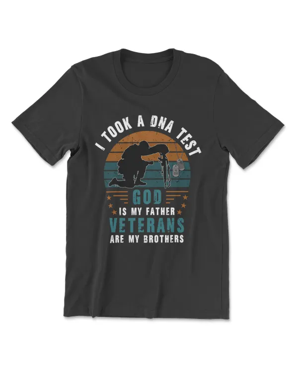 I Took A DNA Test, God Is My Father, Veterans Are My Brother