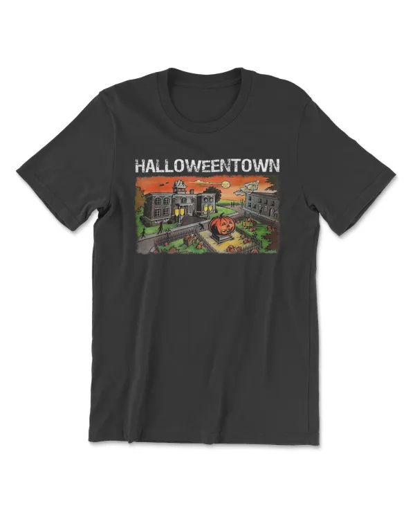 Halloween Town in University Pumpkin And Ghost
