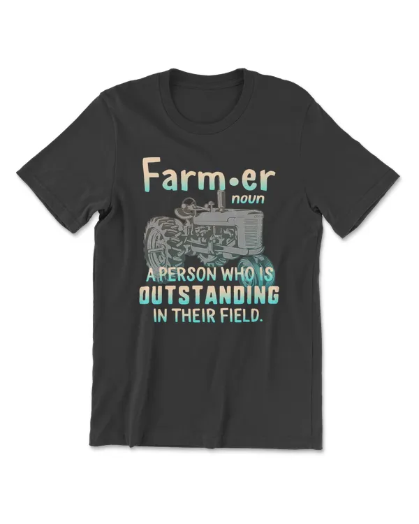Tractor Farmer Noun Definition Farmer Definition Funny Farmer Tshirts Farming Farming Lover Farm