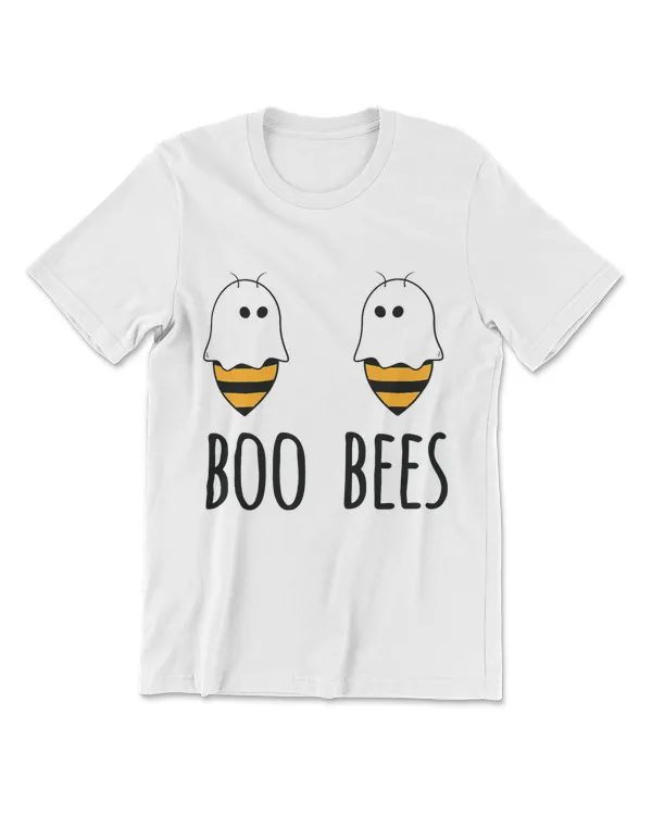 Womens Boo Bees Halloween Shirt For Women Funny Bees T-Shirt