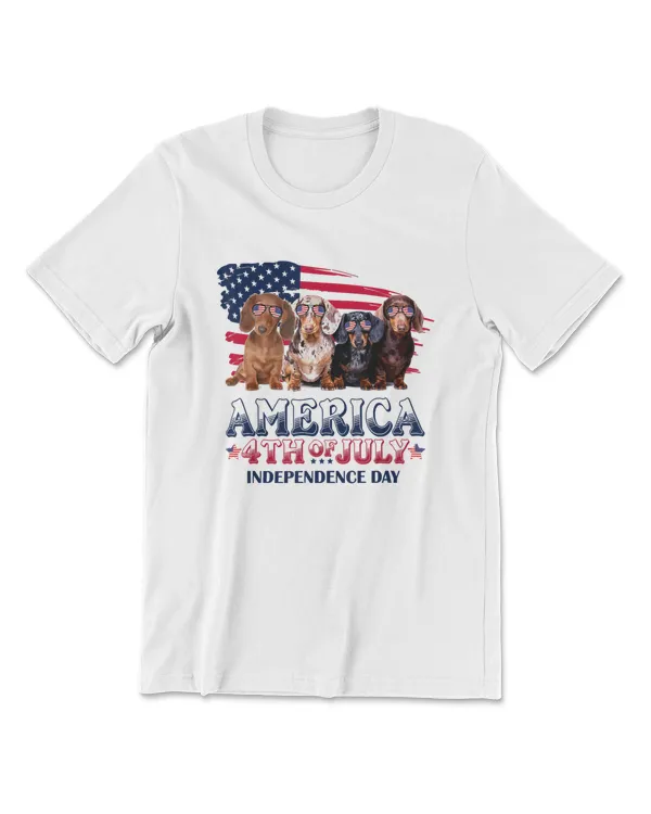 Dachshund Dog Dachshund America 4th of July 22 Dog Lover