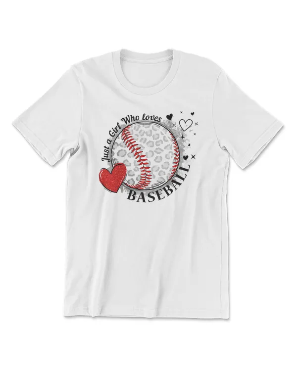 Baseball Cute Just A Girl Who Loves Baseball Game Sport Funny Womens 57 Baseball Coach