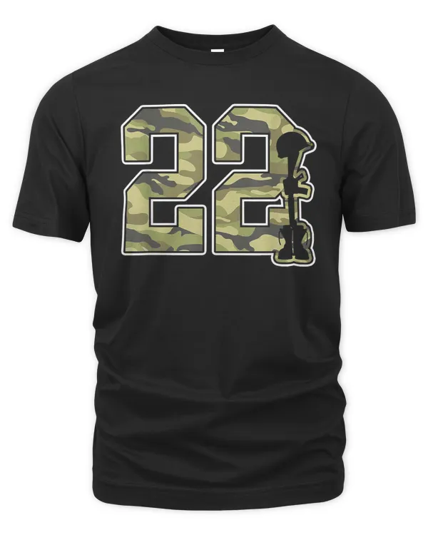 22 veteran ptsd awareness t-shirt for veterans
