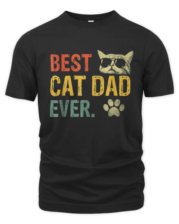 Best Cat Dad Ever T-Shirt