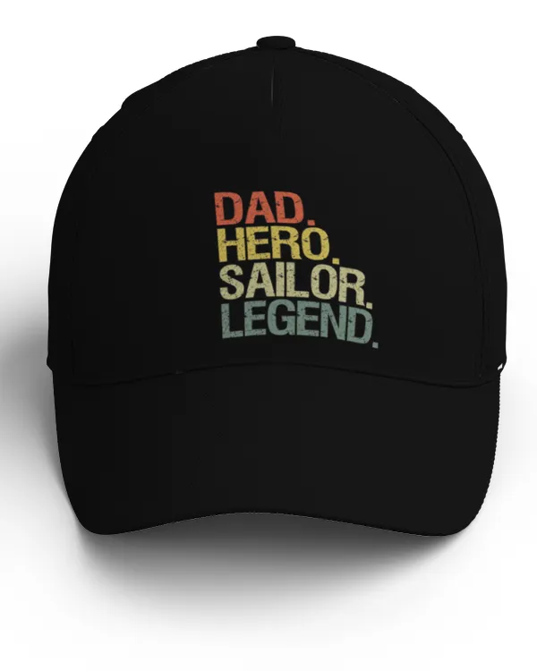 Sailor dad sailing dad Cap