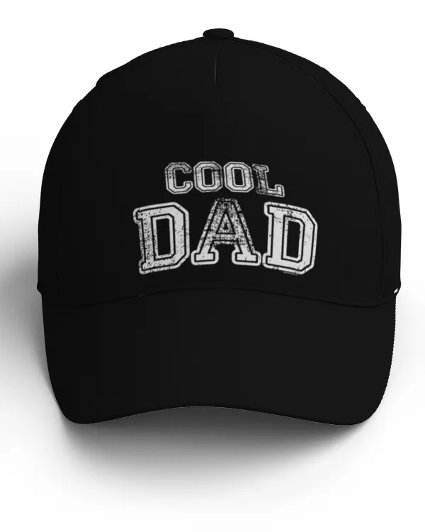 Dad For Dad Cool Dad Fathers Day Vintage Cap