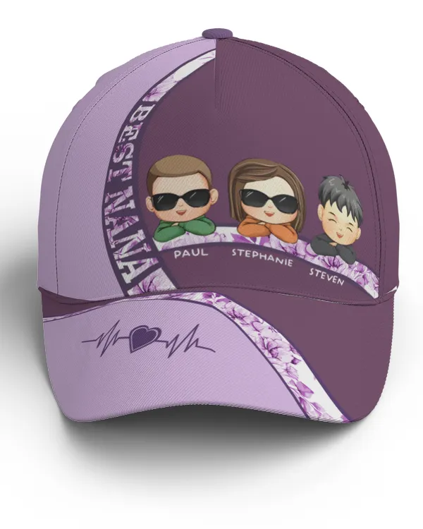 Best Nana - Personalized Classic Cap, Gift For Mom, Gift Idea For Mom, Mother's Day Gift