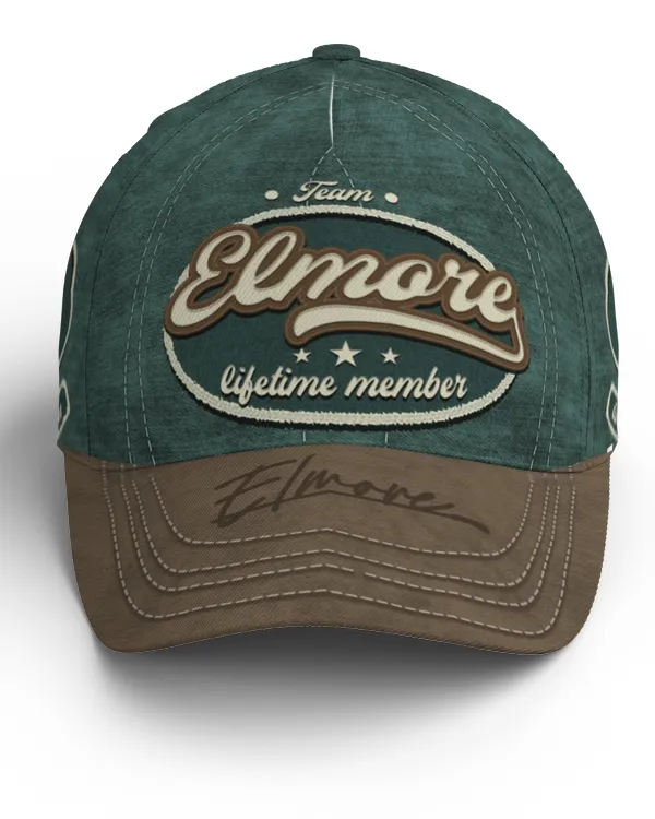 Team ELMORE Lifetime Member Baseball Cap Na01