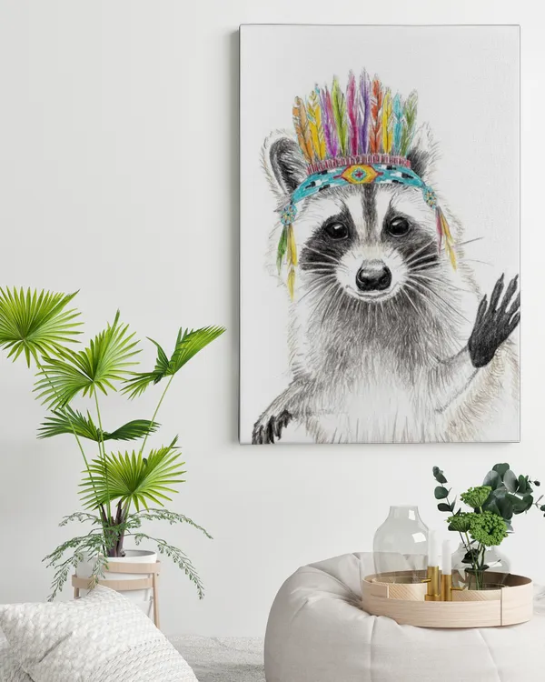 Ready To Hang Portrait Canvas
