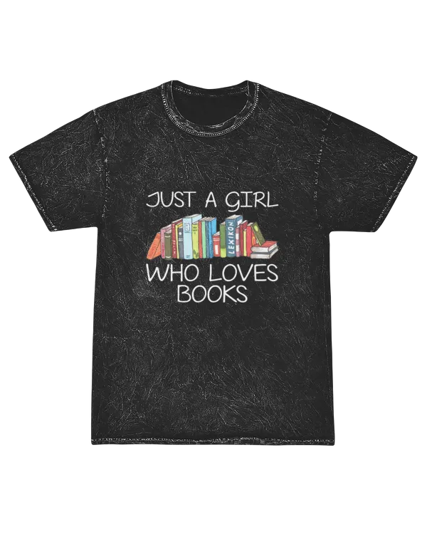 ETT1009 Just A Girl Who Loves Books Drinkware