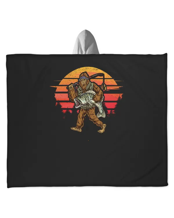 Hooded Sherpa Fleece Blanket
