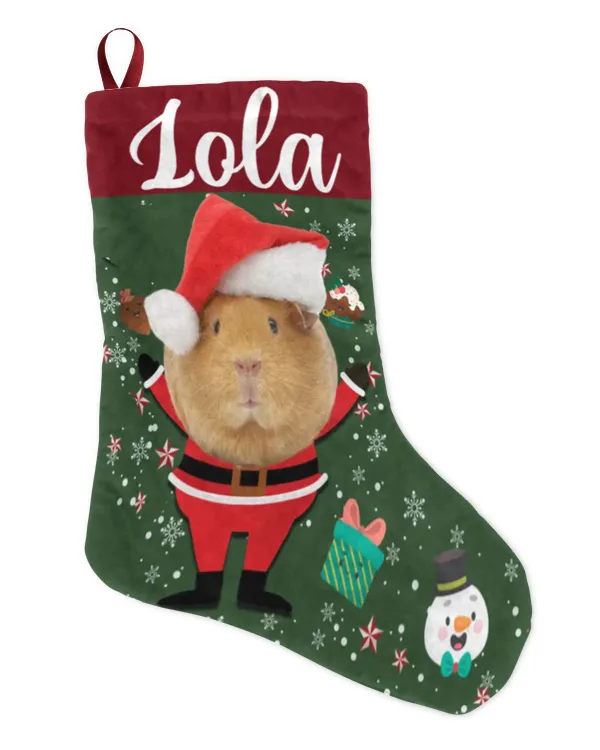 Guinea Pig Christmas Stocking
