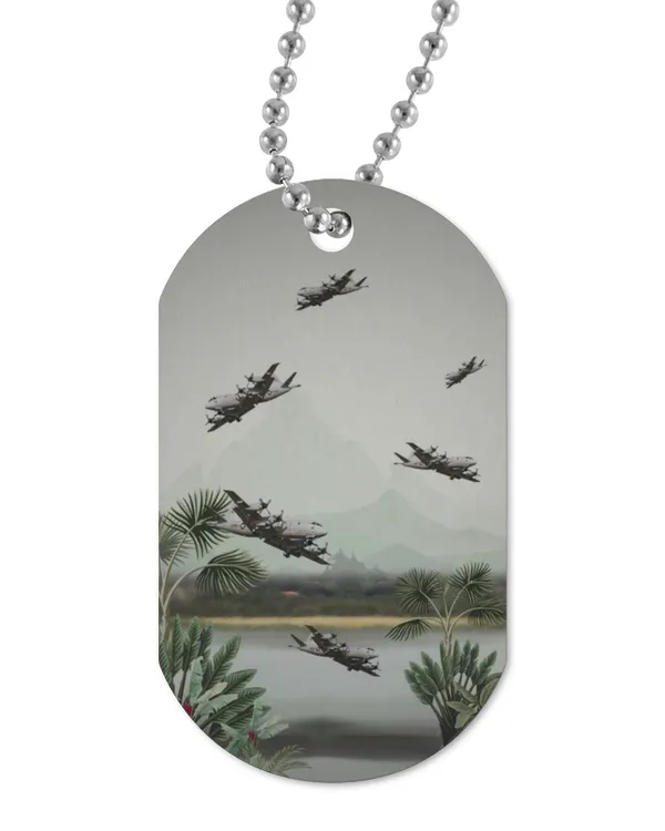 VP-9 Golden Eagles Patrol Nine 1A P3 Orion - Mug And Dog Tag Collection