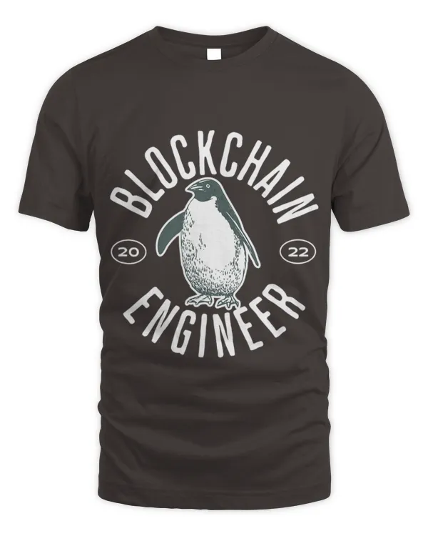 Penguin Pet BLOCKCHAIN ENGINEER - Unisex Standard T-Shirt - Oversized Print Unisex Standard T-Shirt - Oversized Print