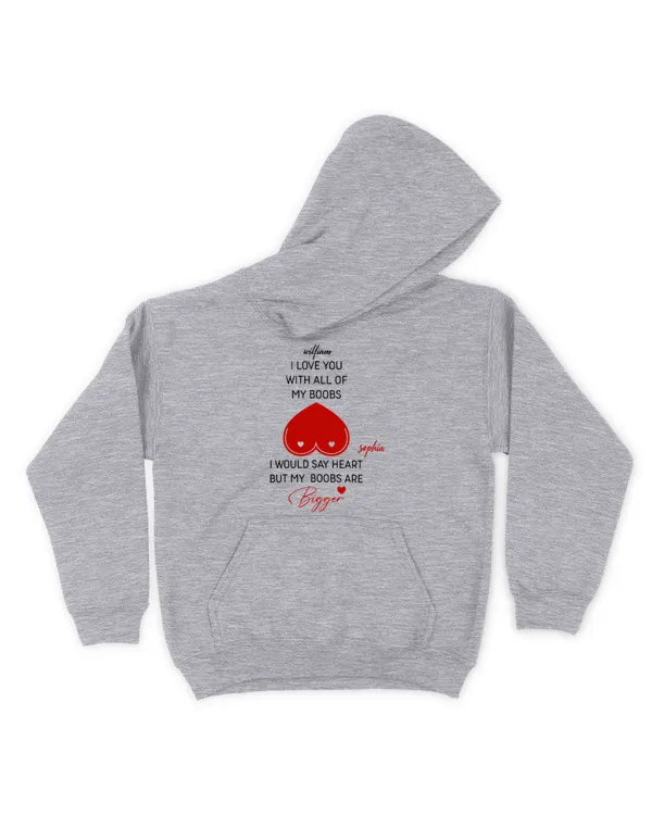 Unisex Hoodie - Oversized Print