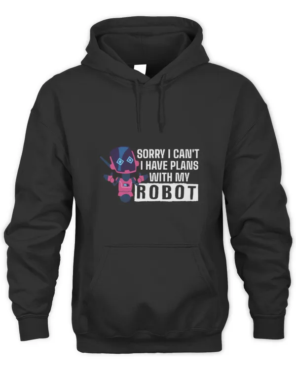 Cute Mechanic Robotic Engineer 2Robotics 2Robots Programming Mechanics 08 - Unisex Hoodie - Oversized Print Unisex Hoodie - Oversized Print
