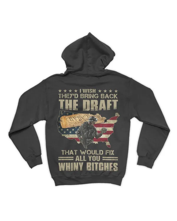 Unisex Hoodie - Oversized Print