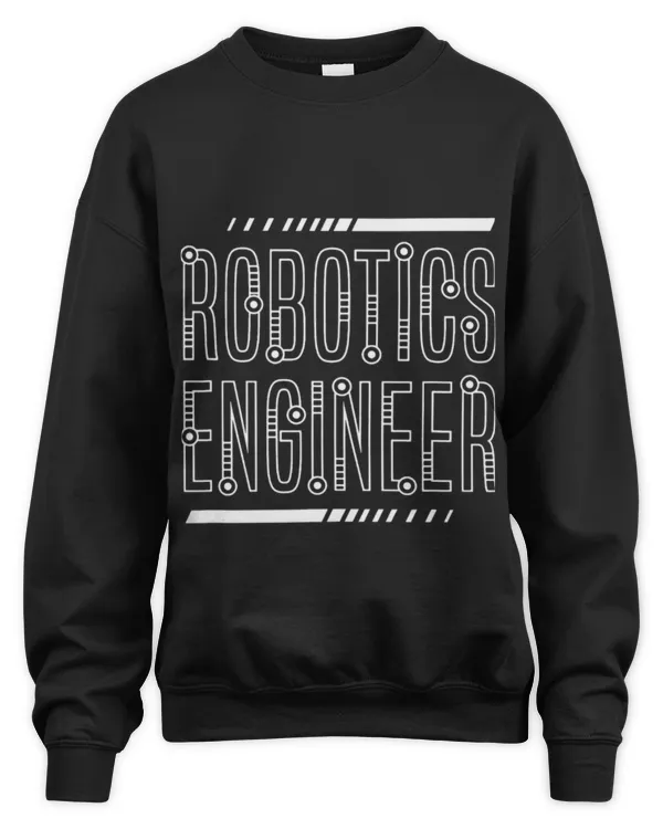 Cute Mechanic Robotic Engineer Ironic Saying Cute Robots Mechanics - Unisex Sweatshirt - Oversized Print Unisex Sweatshirt - Oversized Print