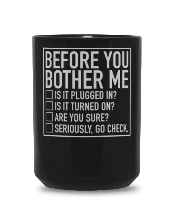 Black Mug 15oz