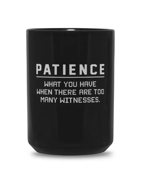 Black Mug 15oz