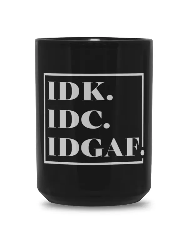 Black Mug 15oz