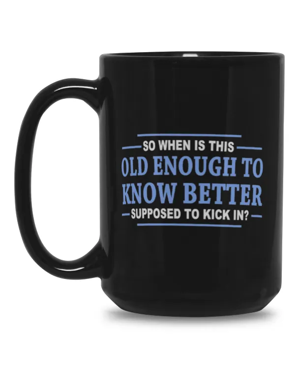 Black Mug 15oz