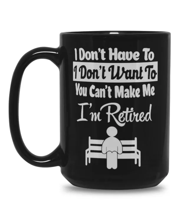Black Mug 15oz