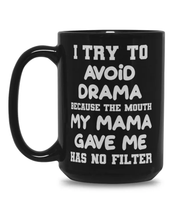 Black Mug 15oz