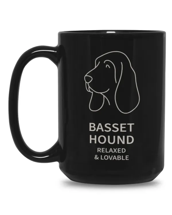 Basset Hound Relaxed & Lovable