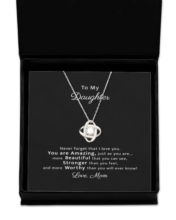 To my daughter You are amazing necklace Unique GIfts for daughter