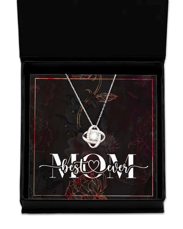 Love Knot Silver Necklace