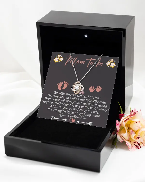 Gift for Mother, Mom Forever Love Necklace, Jewelry for Mom