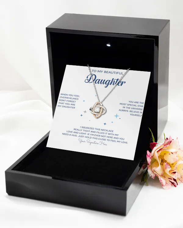 Gift for Mother, Mom Forever Love Necklace, Jewelry for Mom