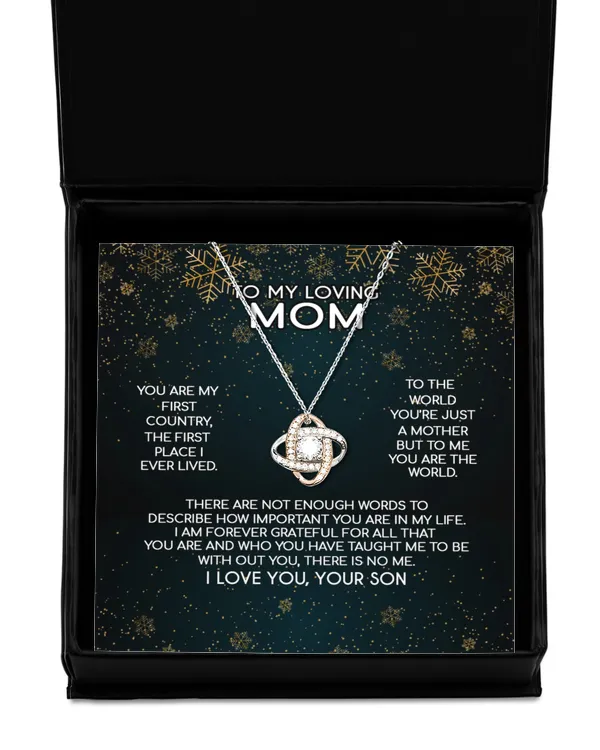 To my loving mom
