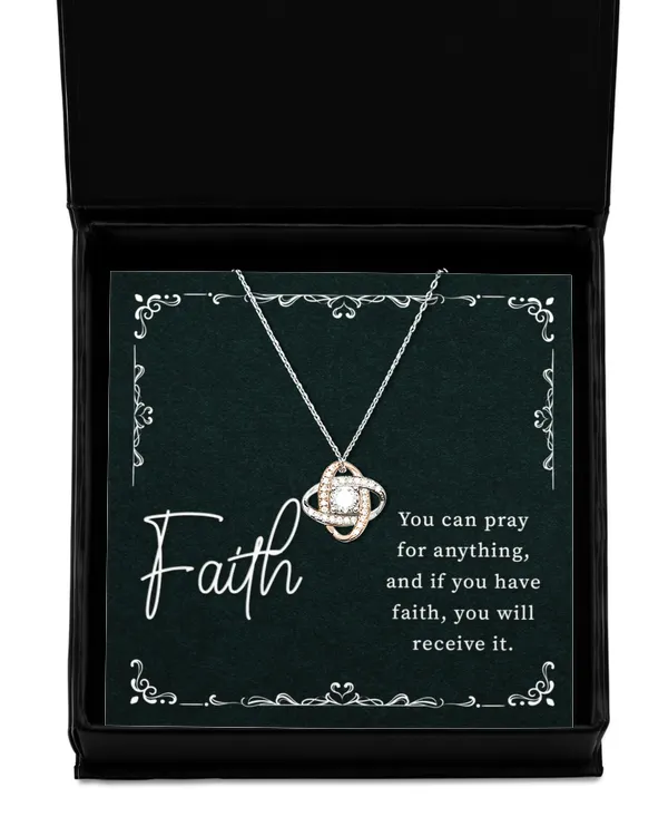 Faith-You can pray for anything