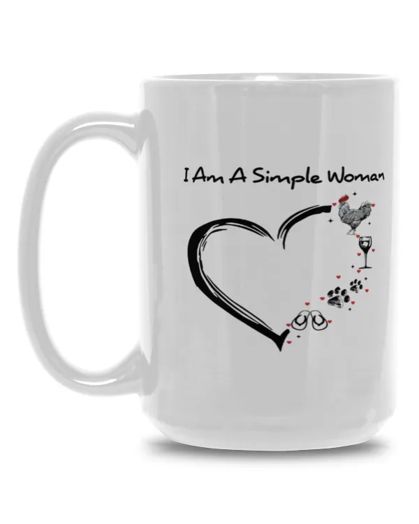 White Mug 15oz
