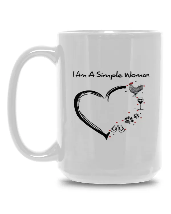 White Mug 15oz