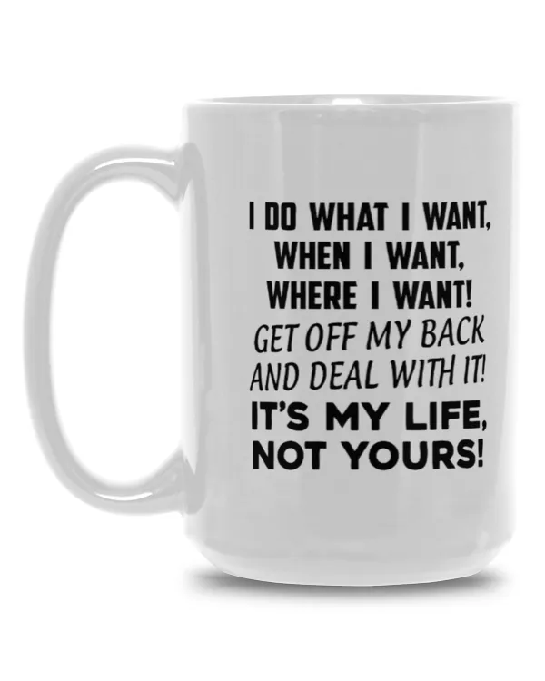 White Mug 15oz