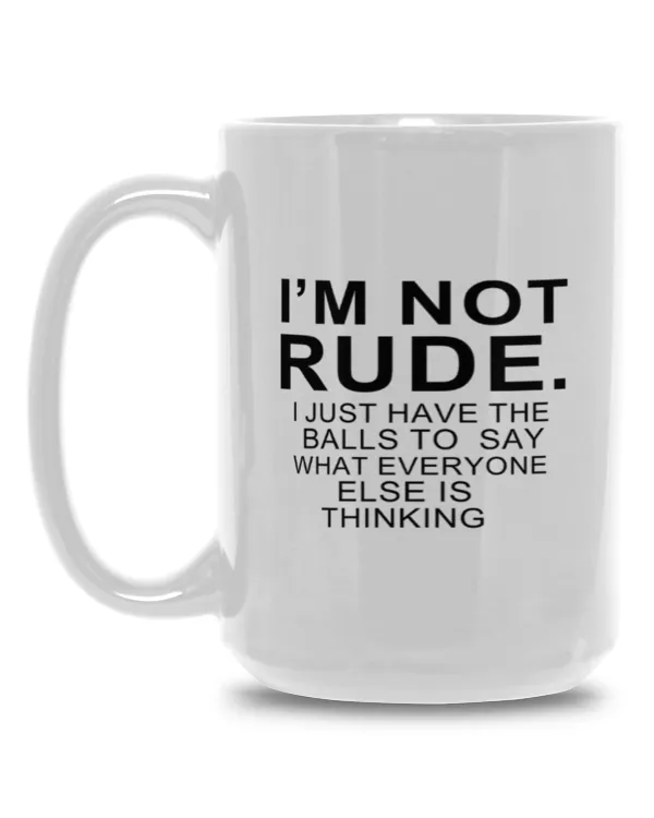 White Mug 15oz