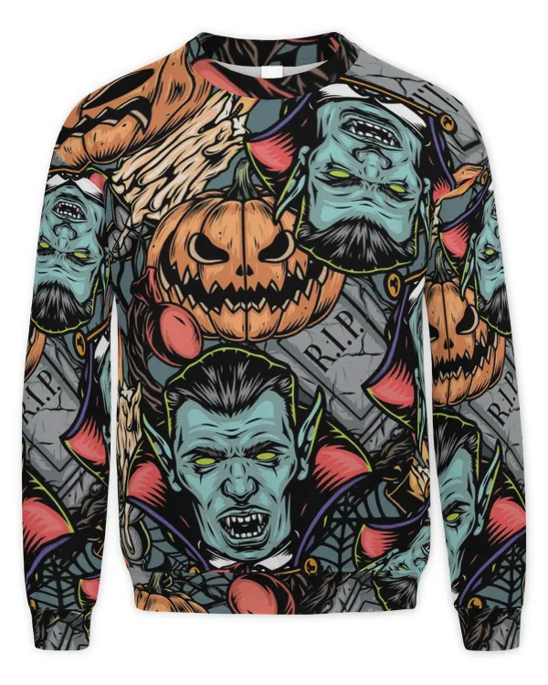 AOP Crewneck Sweatshirt