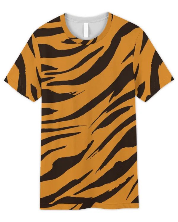 AOP Tiger Unisex T-shirt, AOP Tiger Crewneck Sweatshirt