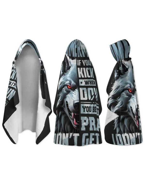 Hooded Plush Blanket (Made in the EU)