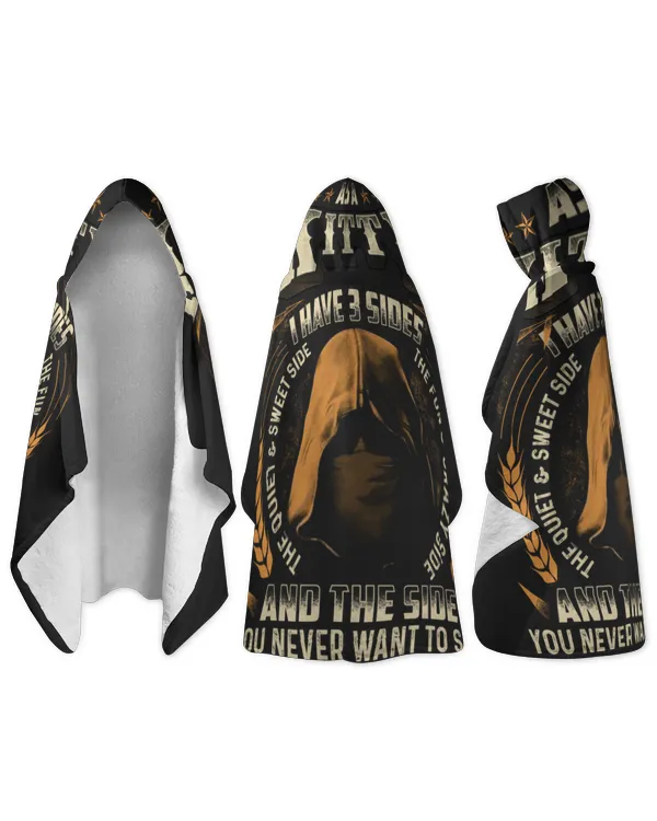 Hooded Plush Blanket (Made in the EU)