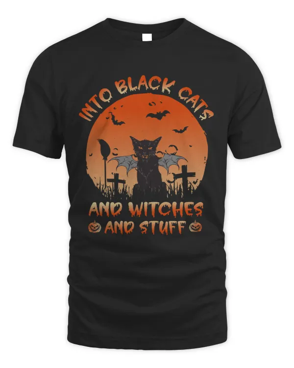 Into black cats and wwitches and stuff